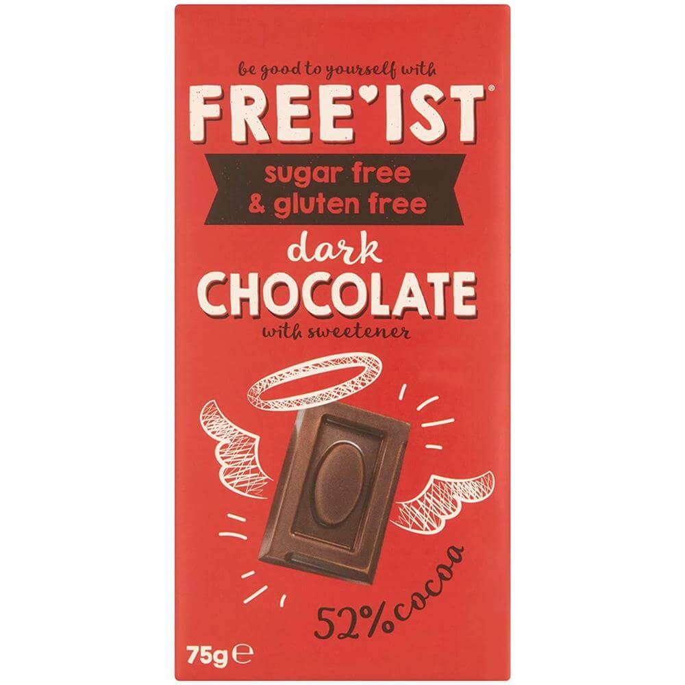 Free'ist Dark Chocolate Sugar Free Chocolate 75g